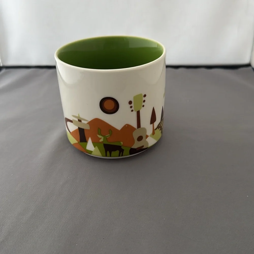 Tennessee Souvenir Mug‎ with Green Interior